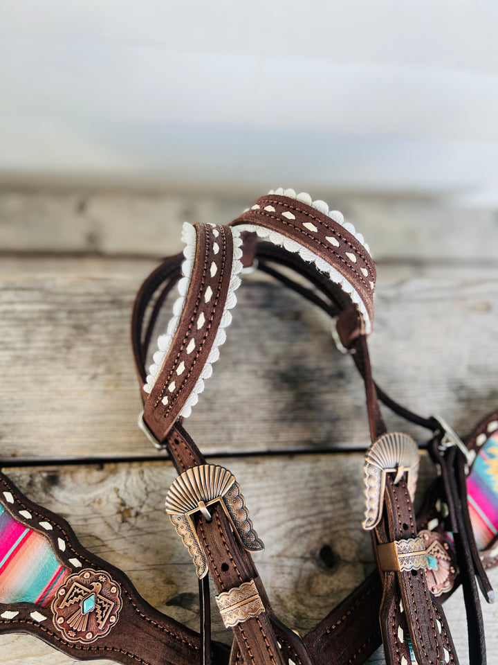 [In Stock] Mackenna-  Tack Set- double ear scallop