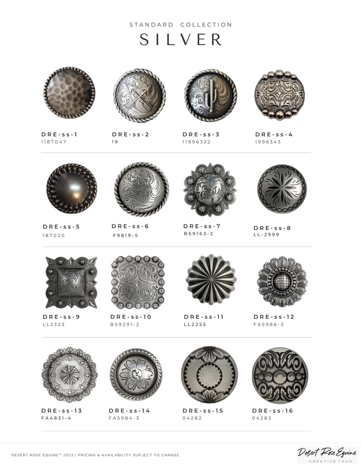 Ride Em Rosie Tack Set  [ inlay design ]