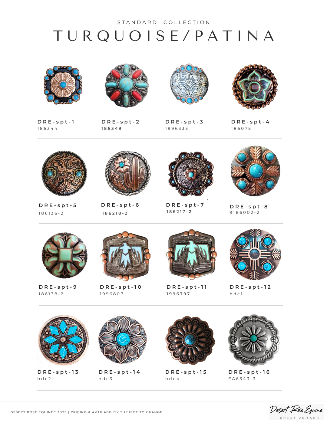 Ride Em Rosie Tack Set  [ inlay design ]
