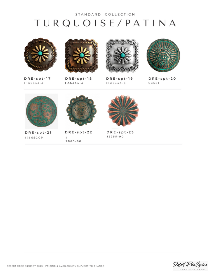 Ride Em Rosie Tack Set  [ inlay design ]