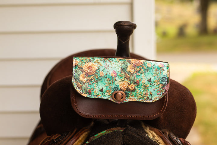 Pommel saddle/belt bag -  Tilly on hickory
