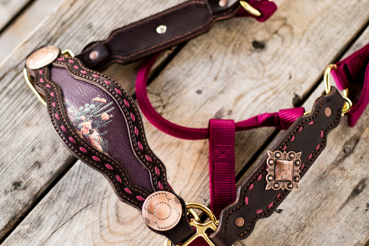 [ Stock] Purple Desert- fancy halter
