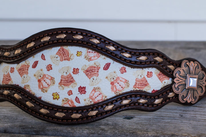 [ In Stock ] Pumpkin Patch Pals- bronc noseband
