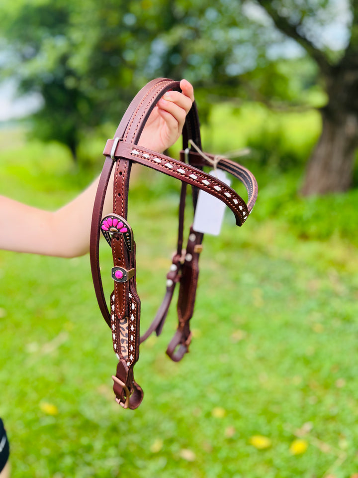 [ In Stock ] Leopard - vbrow - Quick Change Headstall