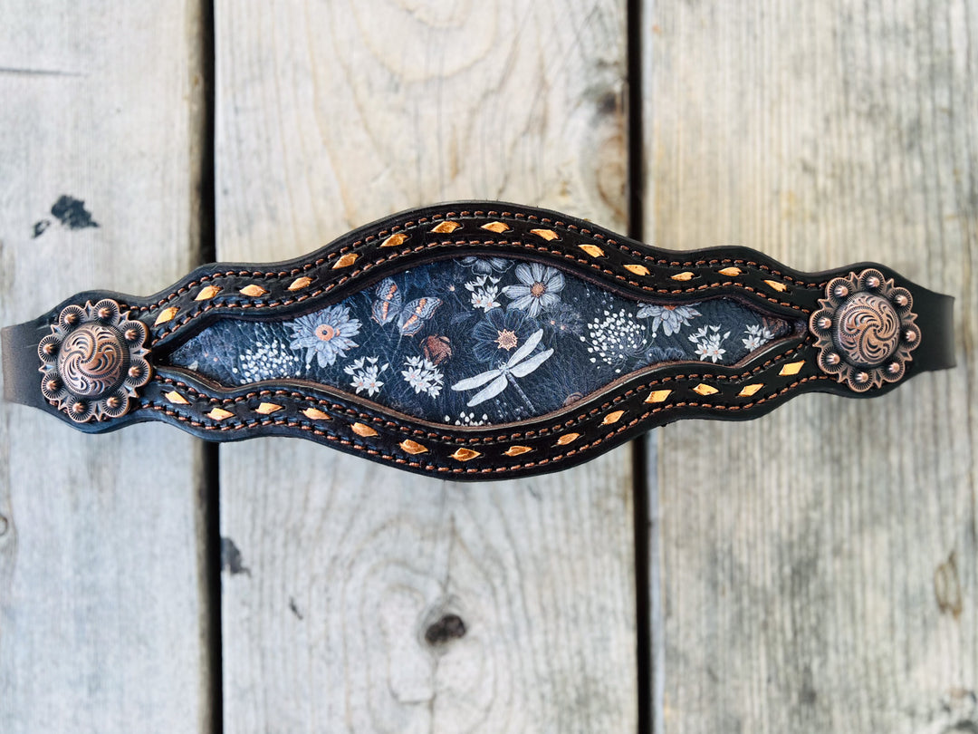 [ In Stock ] Dragonfly - bronc noseband