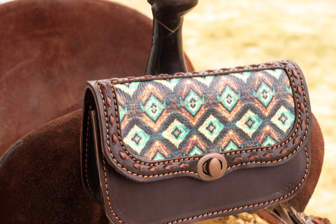 Pommel saddle/belt bag - Tessa