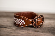 [ In Stock]  Checker Dog collar - 12-15”"