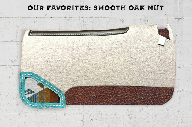 Build your own Saddle Pad with #16 corners- wool