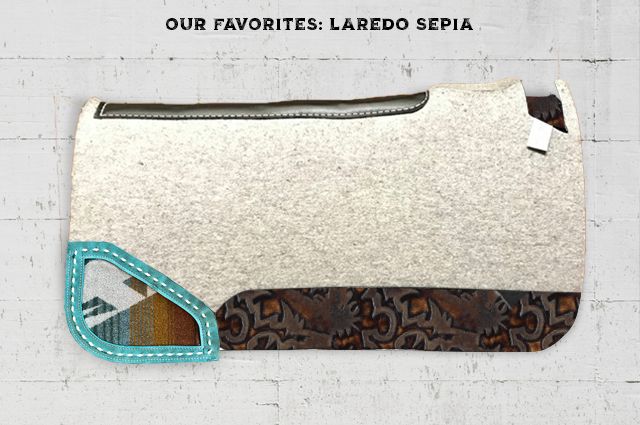 Build your own Saddle Pad with #16 corners- wool