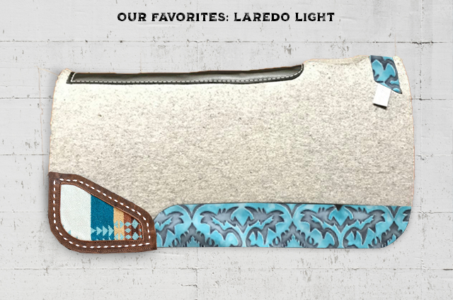 Build your own Saddle Pad with #21 corners- wool