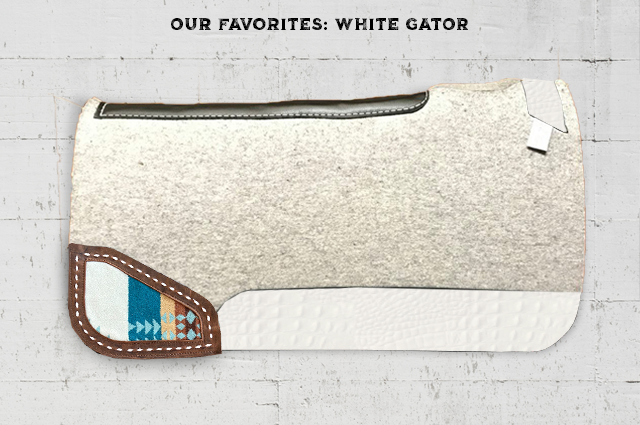 Build your own Saddle Pad with #21 corners- wool