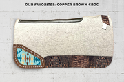 Build your own Saddle Pad with #22 corners- wool