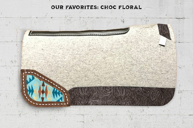 Build your own Saddle Pad with #22 corners- wool