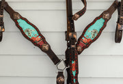 Ride Em Rosie Tack Set  [ inlay design ]