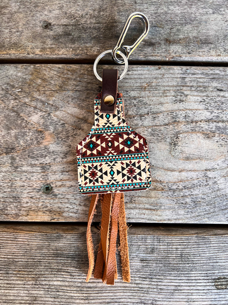 Cattle Tag  Keychain Lot #5