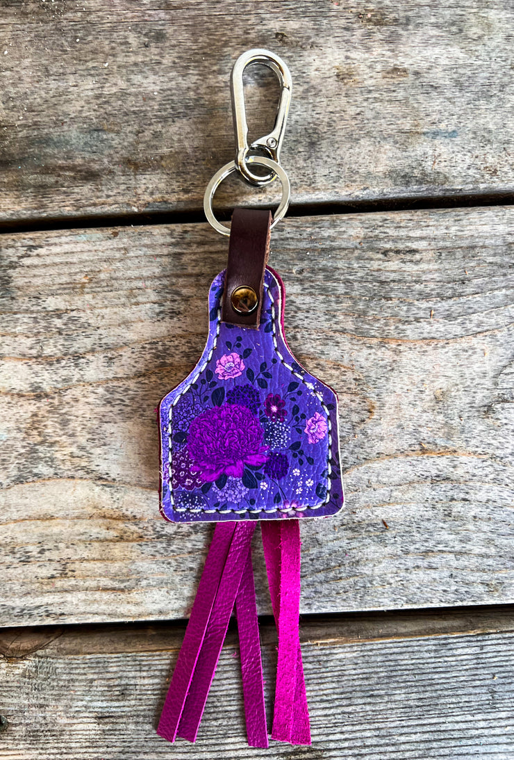 Cattle Tag  Keychain Lot #5