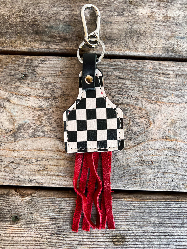 Cattle Tag  Keychain Lot #5