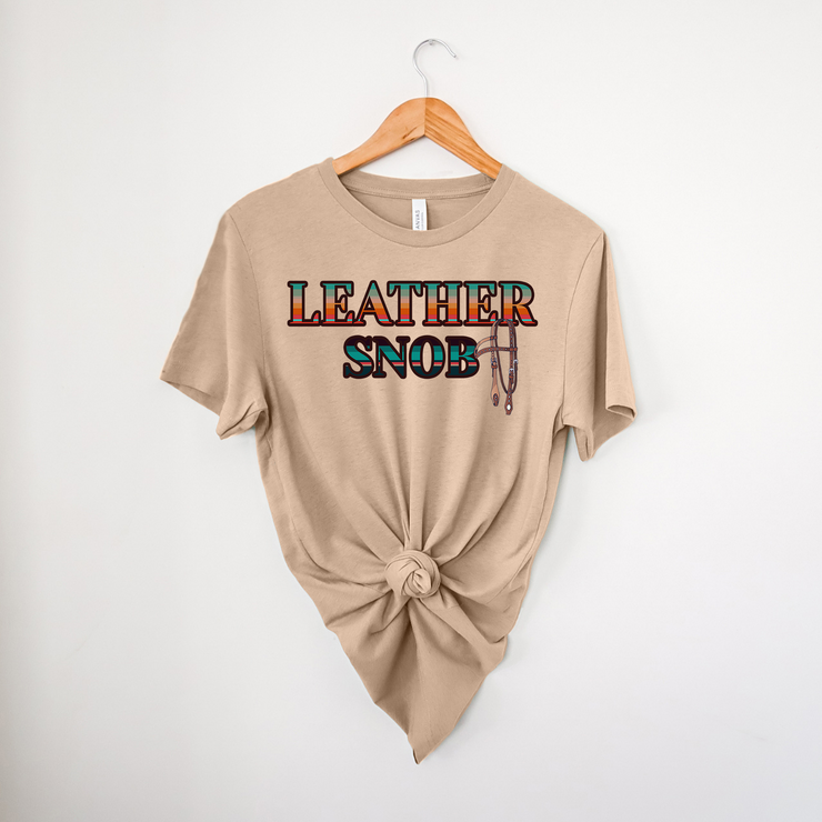 Leather Snob- Sedona Tee